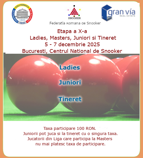 Campionat National de Snooker 2025