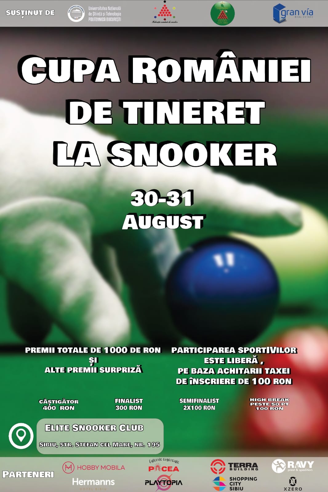 Campionat National de Snooker 2025